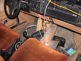Saab 900 console wiring