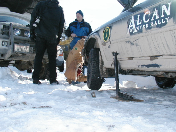 Day2 - Tire change on the iX