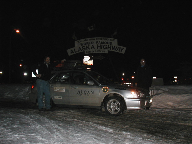 Day2 - Car 11 in Dawson Creek