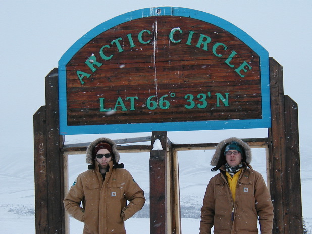 Day5-Dempster-Arctic Circle-Eric and Steve