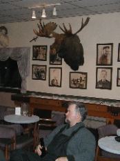 Day6-EaglePlains-Greg in the bar with a friend